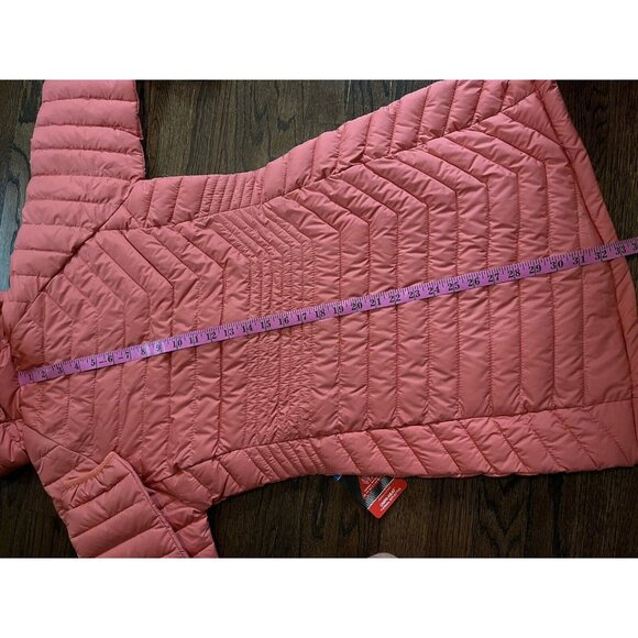 NWT Columbia Powder Lite Mid Jacket Omni-Heat Coral Women’s Size Medium $200 - Picture 9 of 9